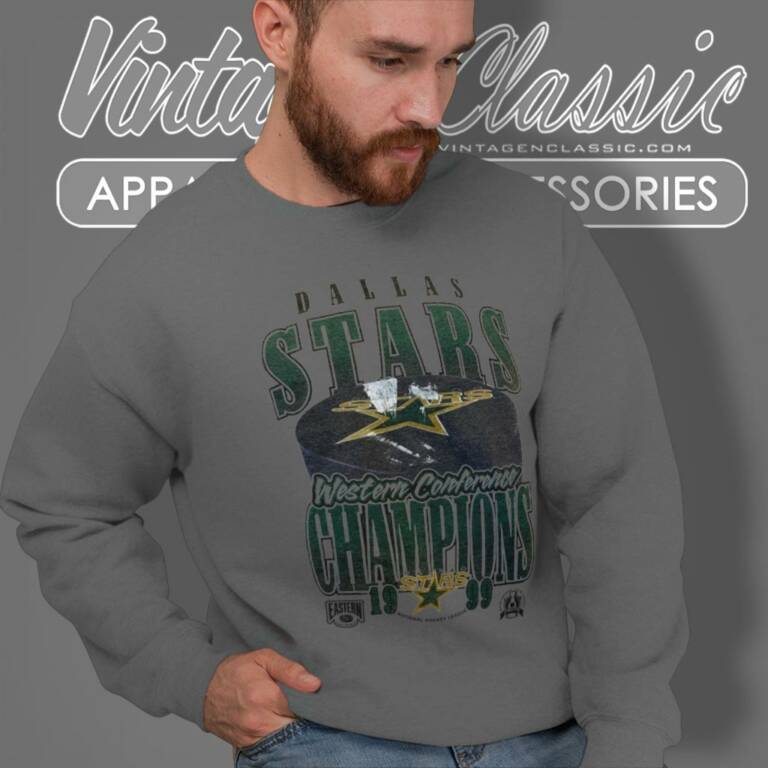 Dallas Stars Western Conference Champions 1999 Sweatshirt Dallas Stars Western Conference Champions 1999 Sweatshirt