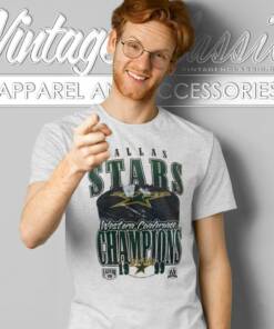 Dallas Stars Western Conference Champions 1999 T Shirt