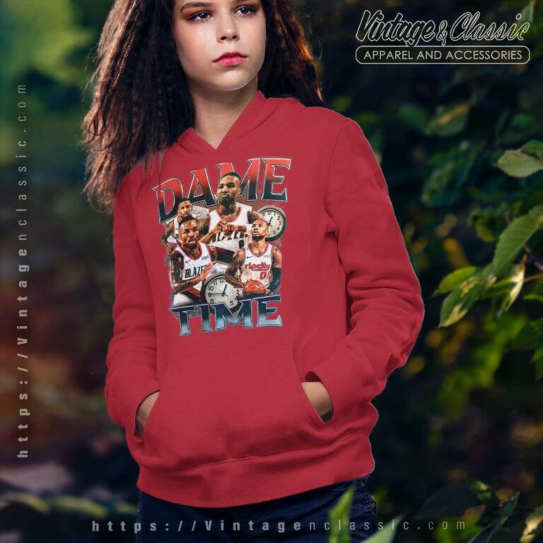 Damian Lillard Dame Time Hoodie Damian Lillard Dame Time Hoodie
