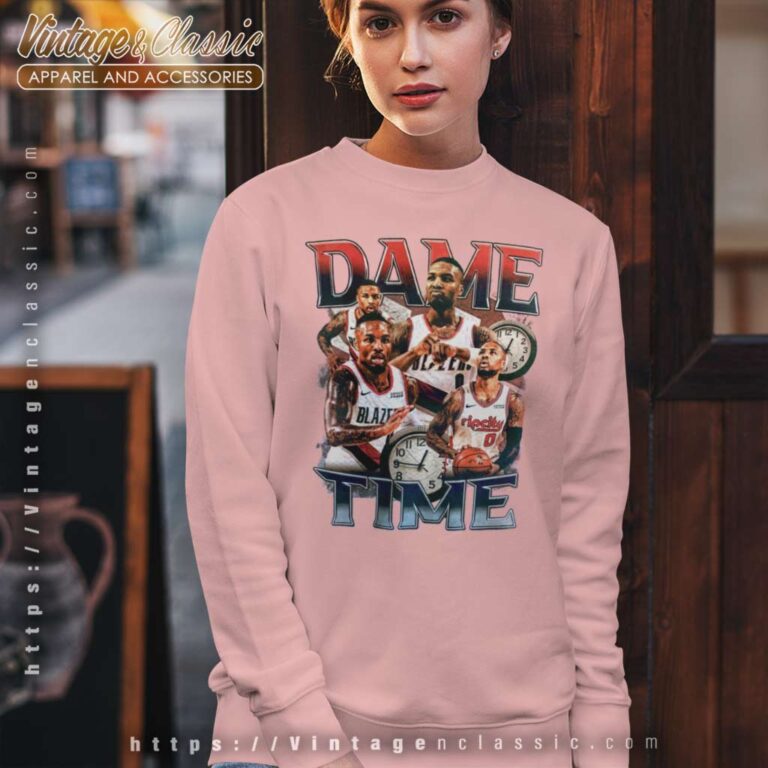 Damian Lillard Dame Time Sweatshirt Damian Lillard Dame Time Sweatshirt