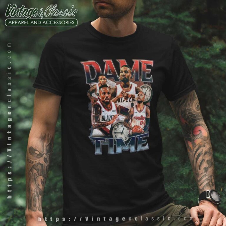 Damian Lillard Dame Time T Shirt Damian Lillard Dame Time T Shirt