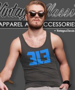 Dan Campbell Detroit Lions 313 Tank Top Racerback