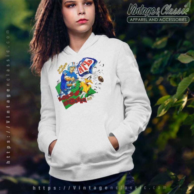 Dan Marino Miami Dolphin Daffy Duck Hoodie Dan Marino Miami Dolphin Daffy Duck Hoodie