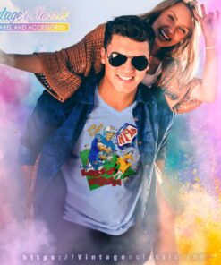 Dan Marino Miami Dolphin Daffy Duck V Neck TShirt