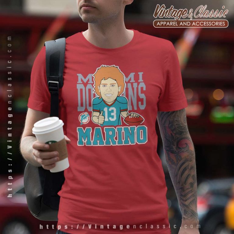 Dan Marino Miami Dolphins T Shirt Dan Marino Miami Dolphins T Shirt