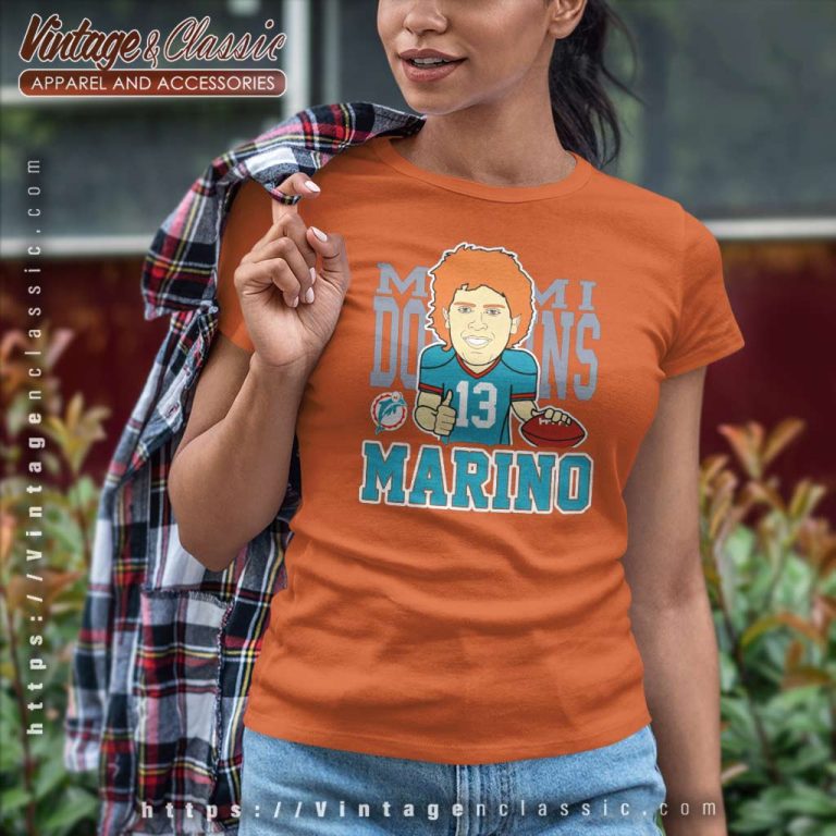 Dan Marino Miami Dolphins Women TShirt Dan Marino Miami Dolphins Women TShirt