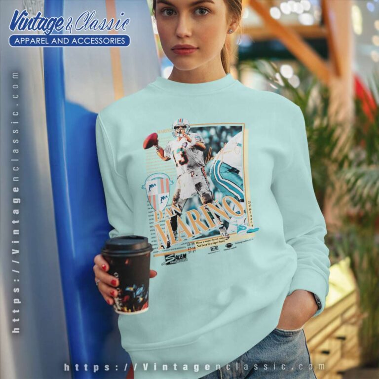 Dan Marino Miami Dolphins Sweatshirt Dan Marino Miami Dolphins Sweatshirt