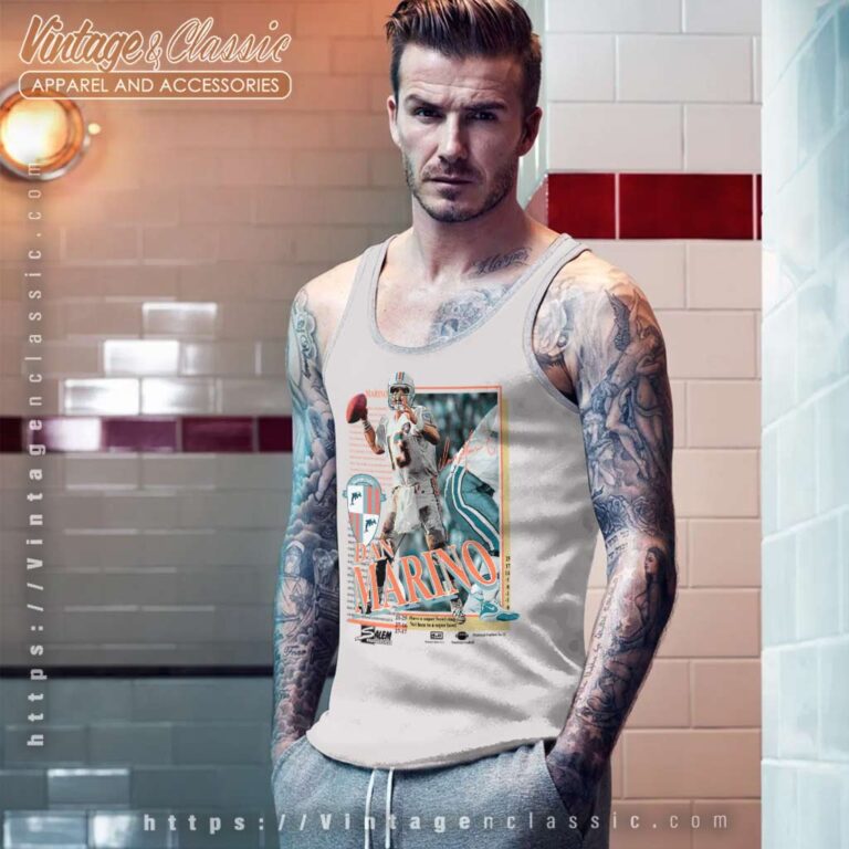 Dan Marino Miami Dolphins Tank Top Racerback Dan Marino Miami Dolphins Tank Top Racerback
