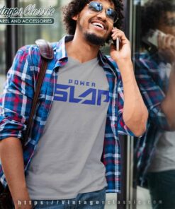 Dana White Power Slap V Neck TShirt