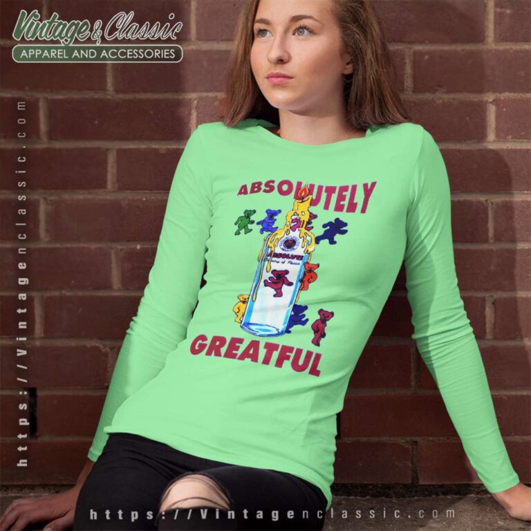 Dancing Bears Absolut Vodka Long Sleeve Tee Dancing Bears Absolut Vodka Long Sleeve Tee