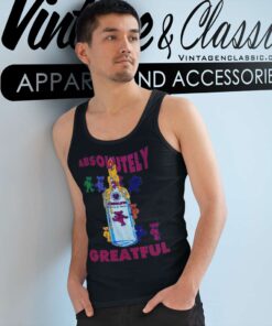 Dancing Bears Absolut Vodka Tank Top Racerback