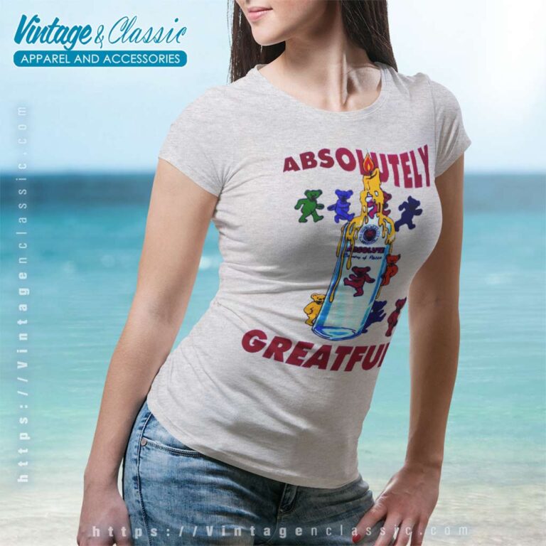 Dancing Bears Absolut Vodka Women TShirt Dancing Bears Absolut Vodka Women TShirt