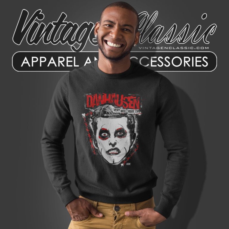 Danhausen Cloak Very Nice Very Evil Sweatshirt Danhausen Cloak Very Nice Very Evil Sweatshirt