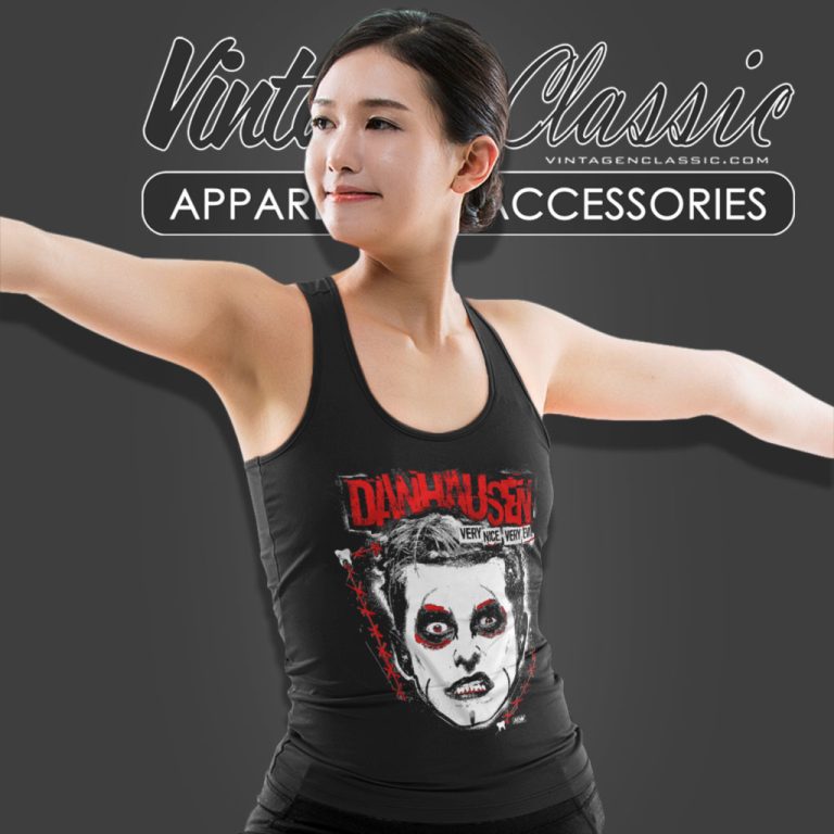 Danhausen Cloak Very Nice Very Evil Tank Top Racerback Danhausen Cloak Very Nice Very Evil Tank Top Racerback
