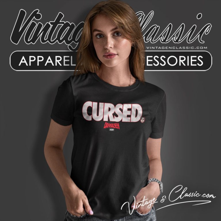 Danhausen Cursed Aew Women T Shirt Danhausen Cursed Aew Women T Shirt