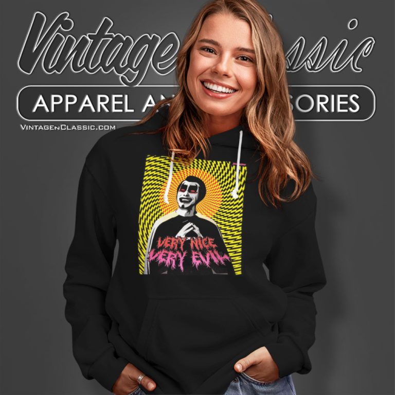 Danhausen Shirt Very Nice Evil Graphic Aew Wrestler Hoodie Danhausen Shirt Very Nice Evil Graphic Aew Wrestler Hoodie