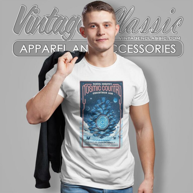 Daniel Donato Cosmic Country Christmas Jam Dec 16 2023 Brooklyn Bowl Nashville Tn Poster T Shirt Daniel Donato Cosmic Country Christmas Jam Dec 16 2023 Brooklyn Bowl Nashville Tn Poster T Shirt