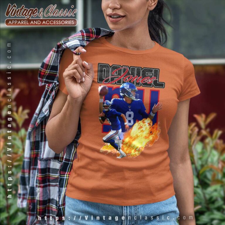 Daniel Jones New York Giants Women TShirt Daniel Jones New York Giants Women TShirt