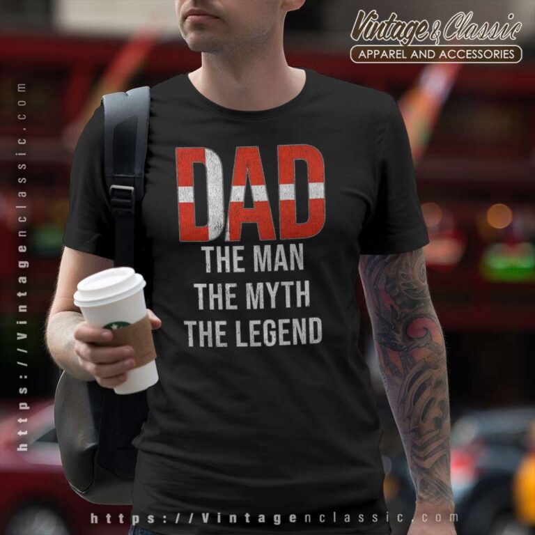 Danmark Dad The Men The Myth The Legend T Shirt Danmark Dad The Men The Myth The Legend T Shirt