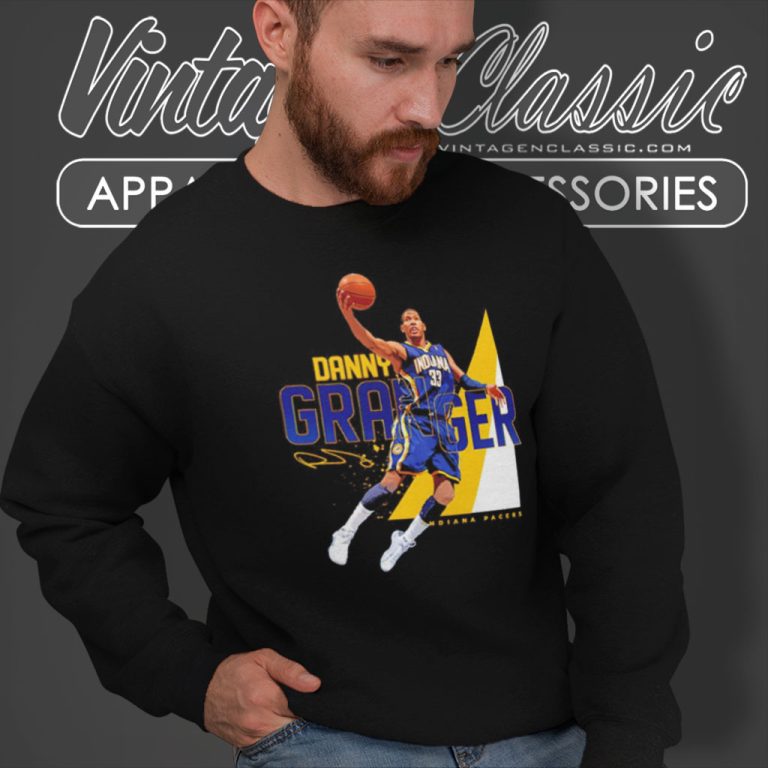 Danny Granger Indiana Pacers Basketball Sweatshirt Danny Granger Indiana Pacers Basketball Sweatshirt