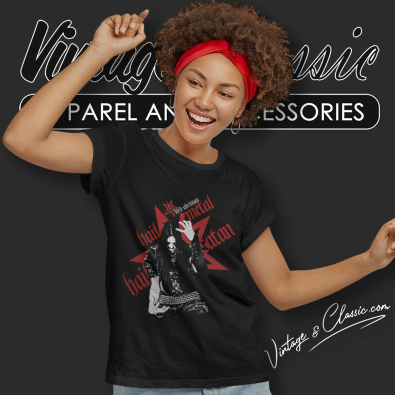 Dark Funeral Lord Ahriman Women T Shirt Dark Funeral Lord Ahriman Women T Shirt