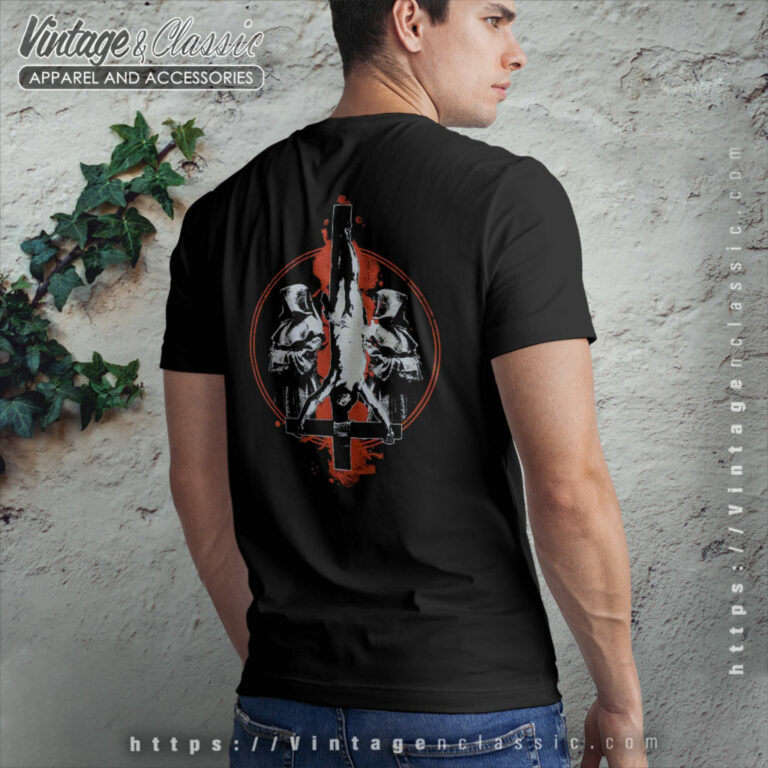 Dark Funeral Shadow Monks Backside T Shirt Dark Funeral Shadow Monks Backside T Shirt