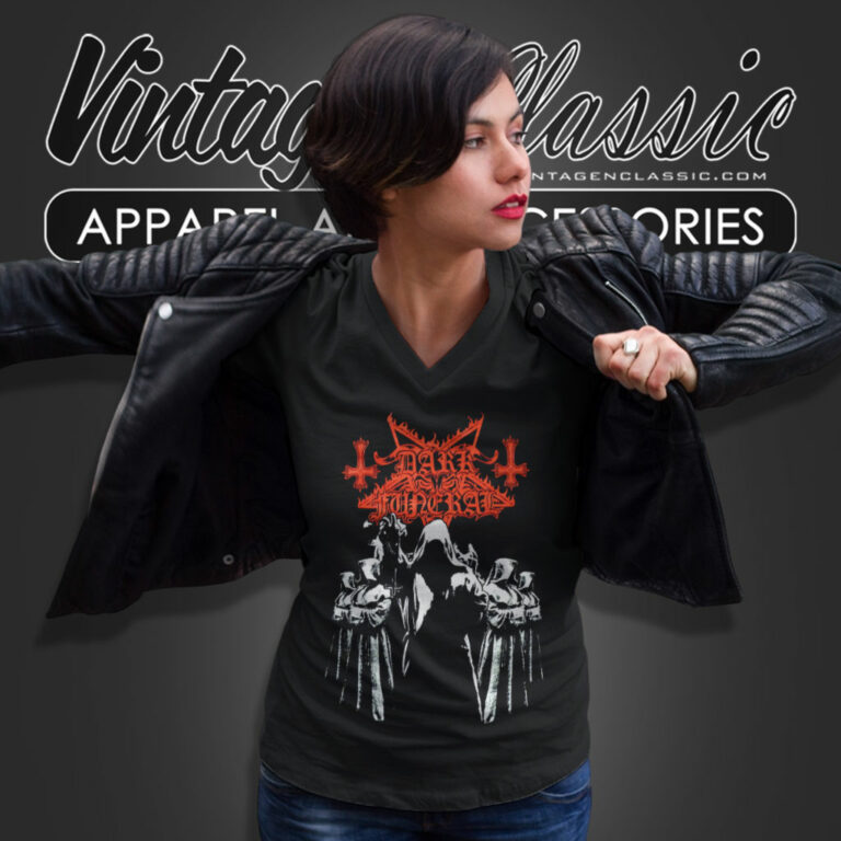 Dark Funeral Shadow Monks V Neck TShirt Dark Funeral Shadow Monks V Neck TShirt