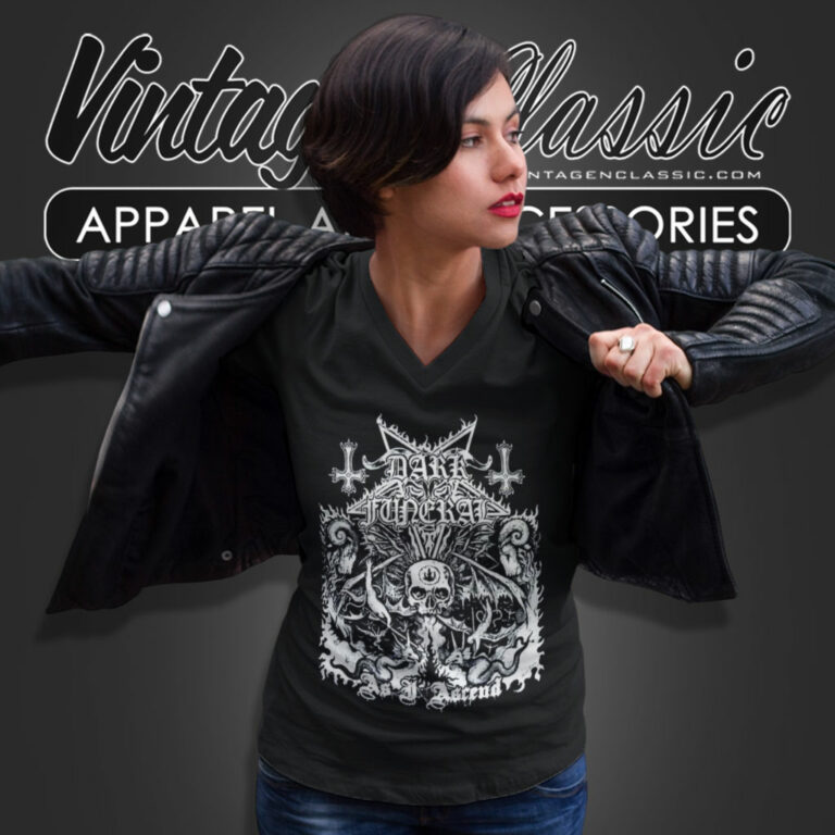 Dark Funeral Shirt As I Ascend V Neck TShirt Dark Funeral Shirt As I Ascend V Neck TShirt