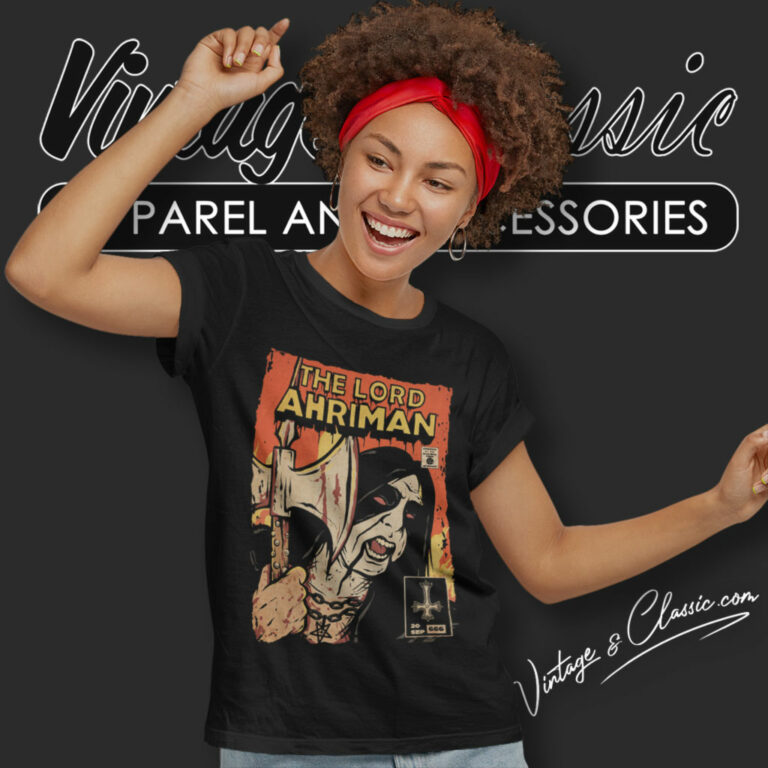 Dark Funeral Shirt Lord Ahriman Comic Women T Shirt Dark Funeral Shirt Lord Ahriman Comic Women T Shirt