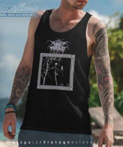 Dark Funeral Shirt Under A Funeral Moon Tank Top Racerback