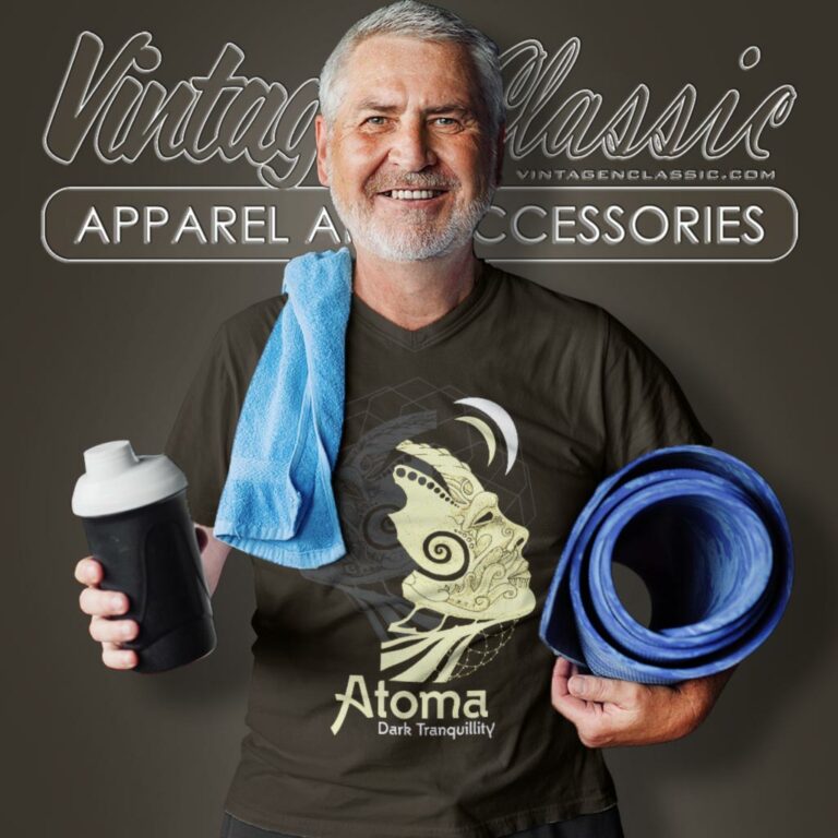 Dark Tranquillity Atoma Heads V Neck TShirt Dark Tranquillity Atoma Heads V Neck TShirt