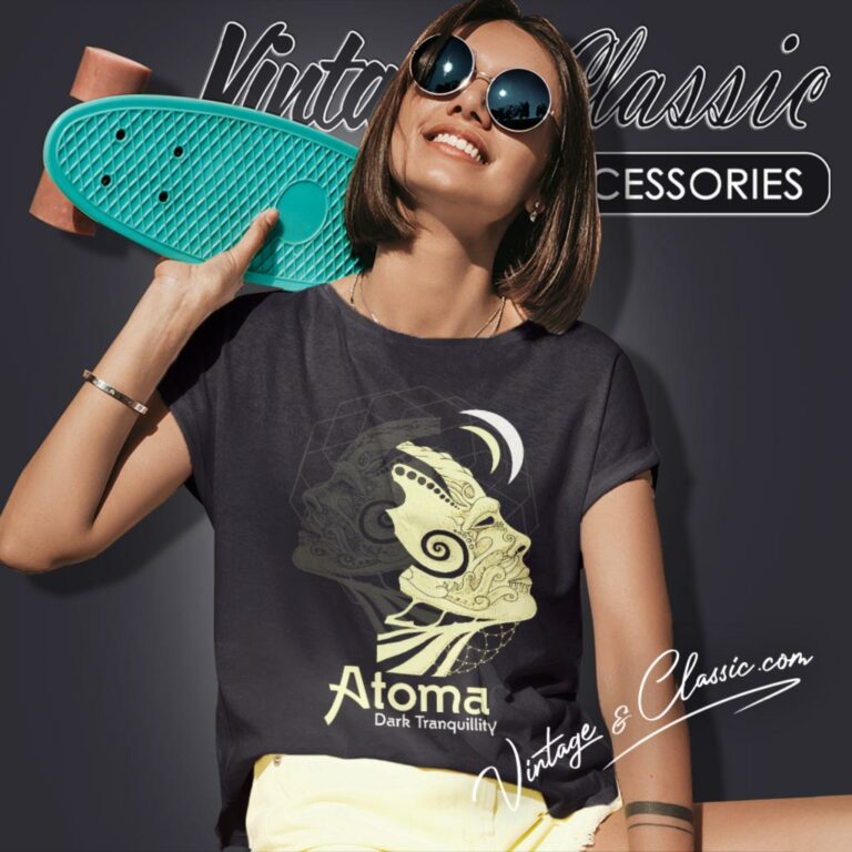 Dark Tranquillity Atoma Heads Women T Shirt Dark Tranquillity Atoma Heads Women T Shirt