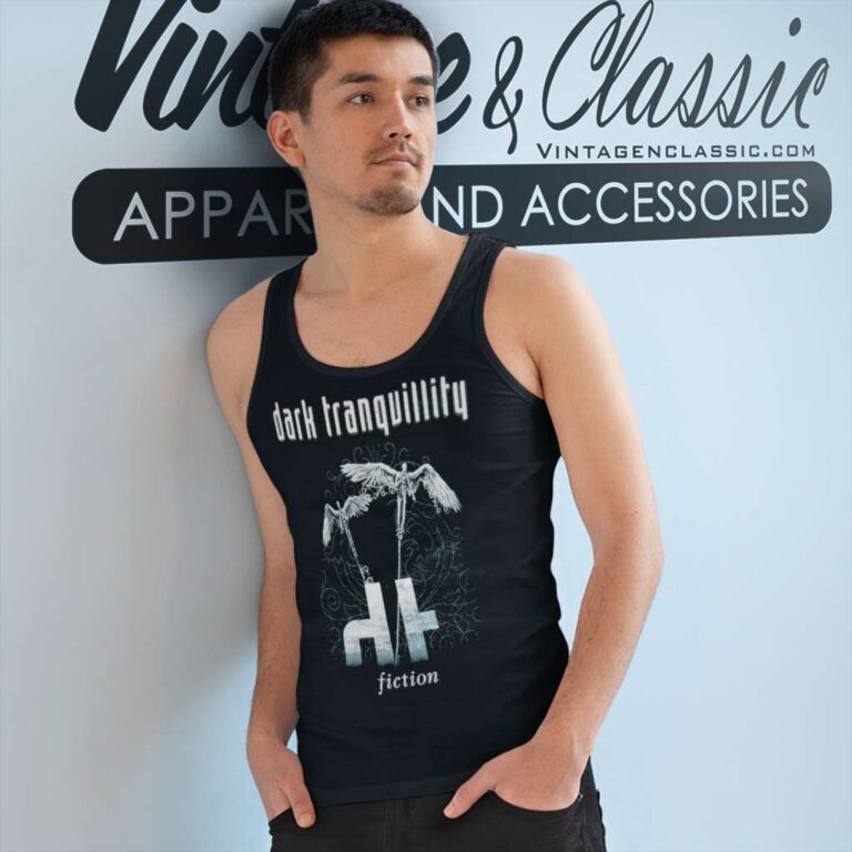 Dark Tranquillity Fiction Tank Top Racerback Dark Tranquillity Fiction Tank Top Racerback