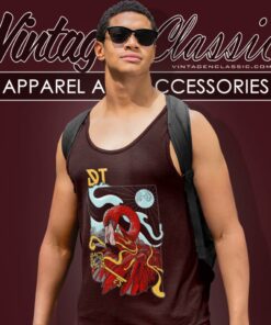 Dark Tranquillity Flamingo Tank Top Racerback