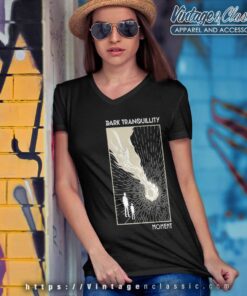 Dark Tranquillity Moment V Neck TShirt