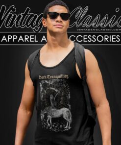 Dark Tranquillity Owl Tank Top Racerback