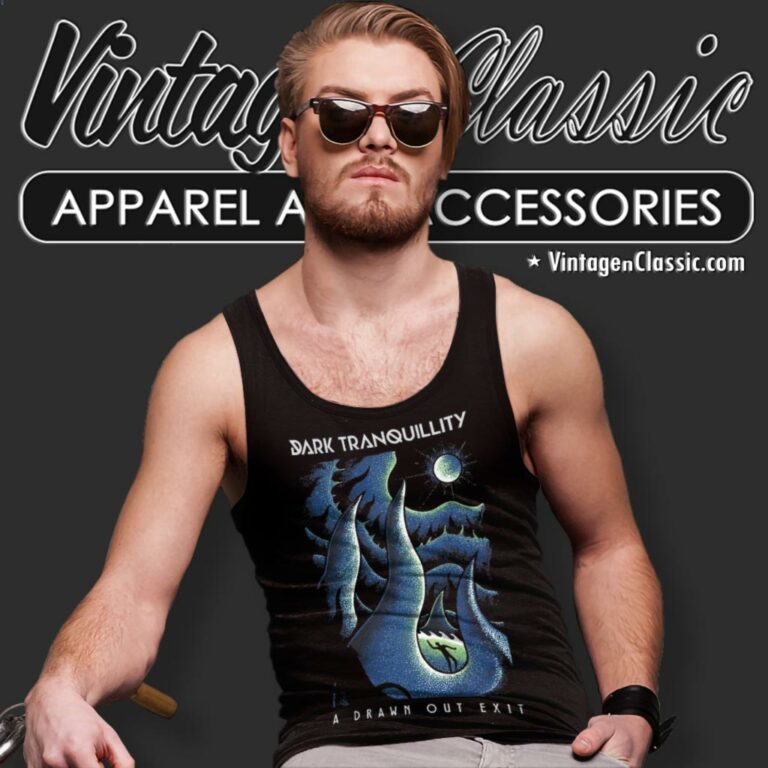 Dark Tranquillity Shirt A Drawn Out Exit Tank Top Racerback Dark Tranquillity Shirt A Drawn Out Exit Tank Top Racerback