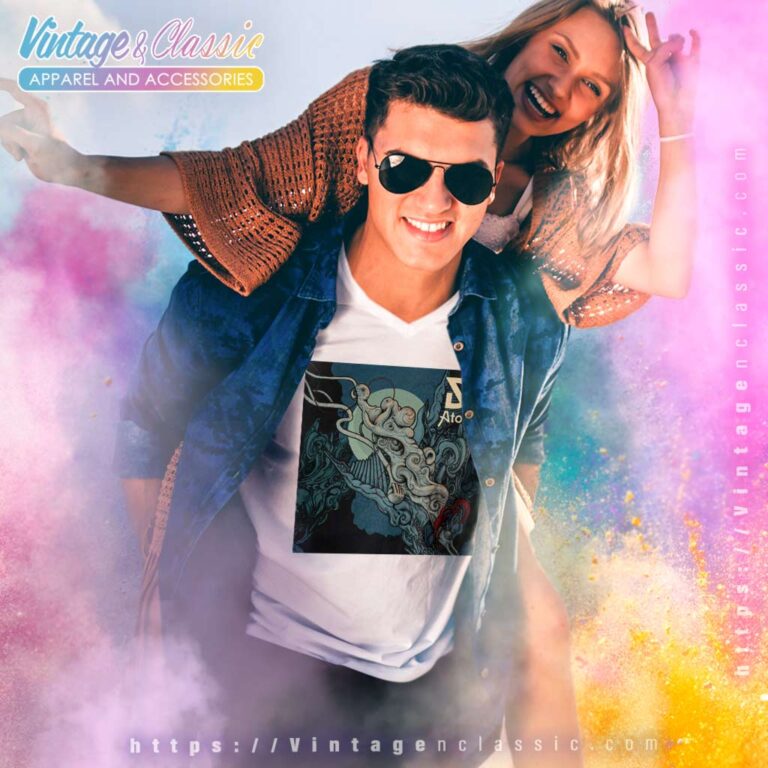 Dark Tranquillity Shirt Atoma Album Cover V Neck TShirt Dark Tranquillity Shirt Atoma Album Cover V Neck TShirt