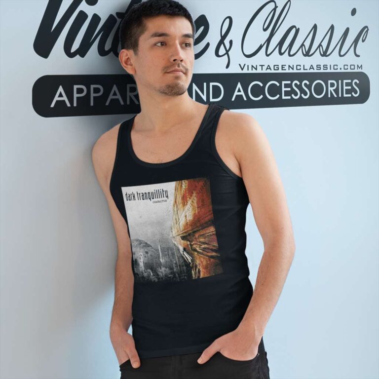 Dark Tranquillity Shirt Character Album Cover Tank Top Racerback Dark Tranquillity Shirt Character Album Cover Tank Top Racerback