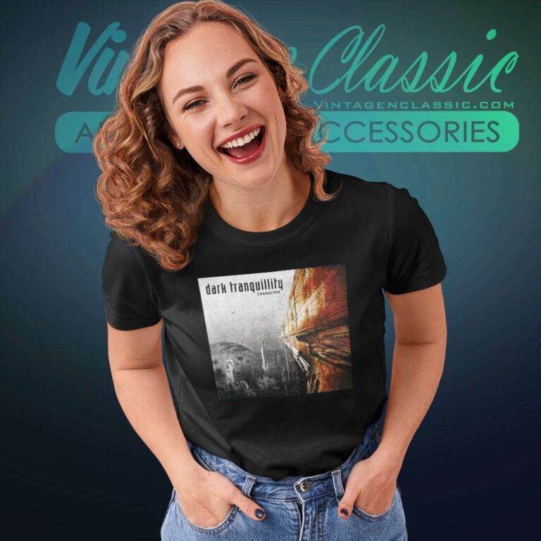 Dark Tranquillity Shirt Character Album Cover Women TShirt Dark Tranquillity Shirt Character Album Cover Women TShirt