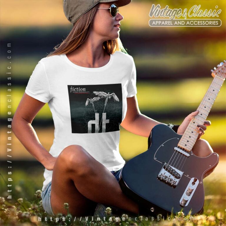 Dark Tranquillity Shirt Fiction Album Cover Women TShirt Dark Tranquillity Shirt Fiction Album Cover Women TShirt