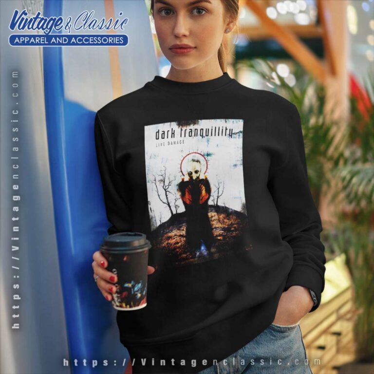 Dark Tranquillity Shirt Live Damage Sweatshirt Dark Tranquillity Shirt Live Damage Sweatshirt