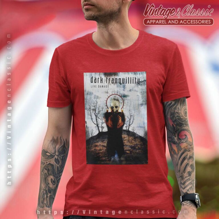 Dark Tranquillity Shirt Live Damage T Shirt Dark Tranquillity Shirt Live Damage T Shirt