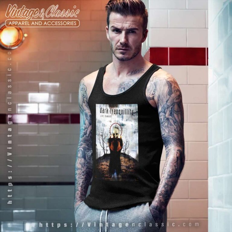 Dark Tranquillity Shirt Live Damage Tank Top Racerback Dark Tranquillity Shirt Live Damage Tank Top Racerback