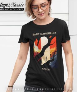 Dark Tranquillity Shirt Moment Album Cover Women TShirt