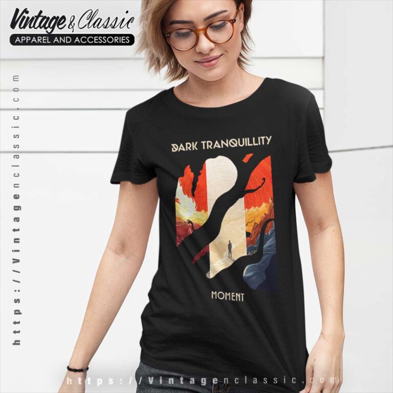 Dark Tranquillity Shirt Moment Album Cover Women TShirt Dark Tranquillity Shirt Moment Album Cover Women TShirt