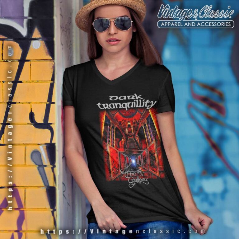 Dark Tranquillity Shirt The Gallery V Neck TShirt Dark Tranquillity Shirt The Gallery V Neck TShirt