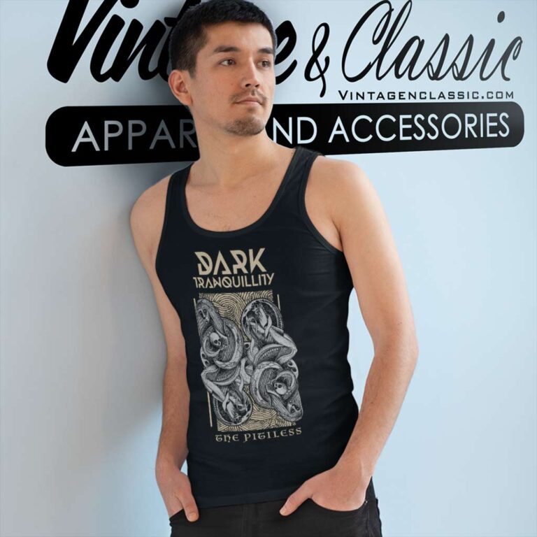 Dark Tranquillity Shirt The Pitiless Tank Top Racerback Dark Tranquillity Shirt The Pitiless Tank Top Racerback