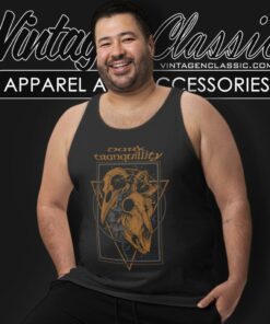 Dark Tranquillity Skull Tank Top Racerback