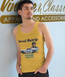 Darrell Waltrip Nascar Tank Top Racerback